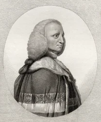 Lord George Lyttleton, Engraved by Bocquet, Illustration from 